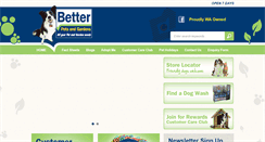Desktop Screenshot of betterpetsandgardens.com.au